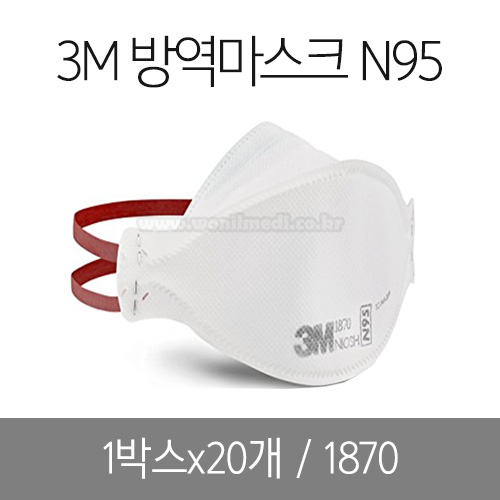 3M 濪ũN95 1870 (1ڽx20)[C1T040010]